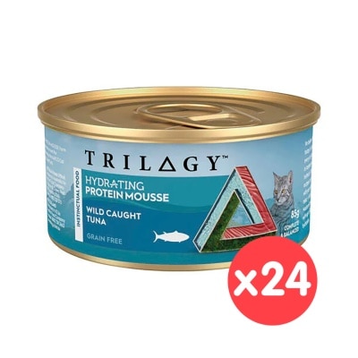 TRILOGY [24 罐優惠] 奇境 成貓補水配方慕斯 野生吞拿魚 主食罐 (85g x 24)