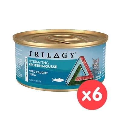 TRILOGY [6罐優惠] 奇境 成貓補水配方慕斯 野生吞拿魚 主食罐 (85g x 6)