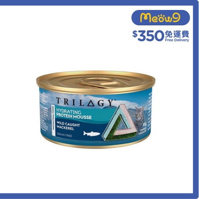 TRILOGY - 奇境 成貓補水配方慕斯 野生馬鮫魚(鯖魚) 主食罐 (85g)