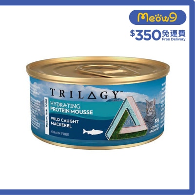 TRILOGY - 奇境 成貓補水配方慕斯 野生馬鮫魚(鯖魚) 主食罐 (85g)