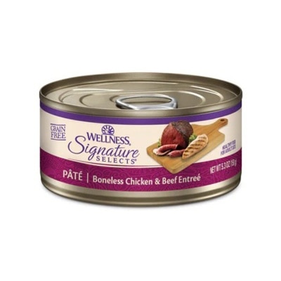 WELLNESS - Signature Selects Pate 鮮雞拼嫩牛肉醬配方 貓罐頭 (150g) 051817 Wellness