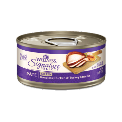 WELLNESS Signature Selects Pate 幼貓成長肉醬配方 貓罐頭 (79g) 051886 Wellness