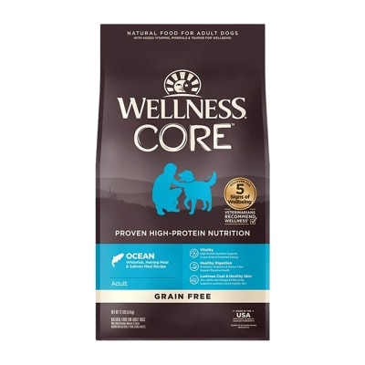WELLNESS - CORE 無穀物 海洋魚類配方 (12lb) 成犬 狗糧 88413