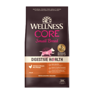 WELLNESS CORE 消化易 雞肉糙米配方 (4lb) 小型成犬 狗糧 89803