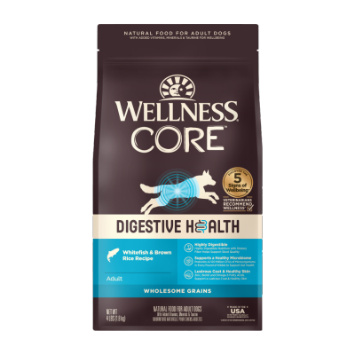 WELLNESS CORE 消化易 白魚糙米配方 (4lb) 成犬 狗糧 89806