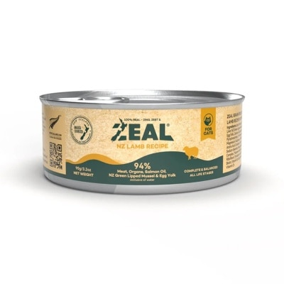 ZEAL 無穀物鮮肉貓罐頭 - 羊肉配方 (90g)
