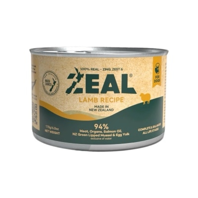 ZEAL 無穀物鮮肉狗罐頭 - 羊肉配方 (170g)