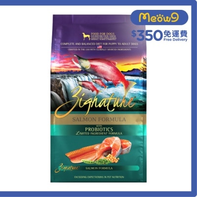 超越 [益生菌配方] 超越三文魚配方狗糧 (12.5lb) - ZIGNATURE