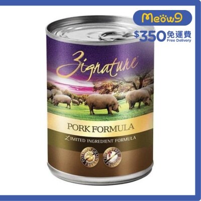ZIGNATURE Pork Formula Dog Can Food Balanced Diet (13oz)- ZIGNATURE
