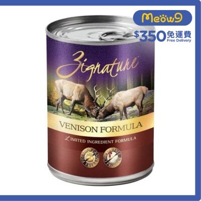 超越 超越 鹿肉配方 狗狗營養均衡罐頭 (13oz) - ZIGNATURE