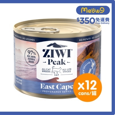 ZIWIPEAK [箱裝優惠] [Pro思源]*東角配方*(羊肉,魚肉)五種鮮肉主食 貓罐頭 (170g x12) - Ziwipeak