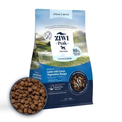 ZIWIPEAK ZIWI® 巔峰 柔蒸溫乾狗糧 - 草飼羊肉 配綠色蔬菜 食譜 (800g /1.8lb) Ziwi 狗糧 210093