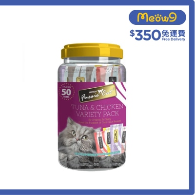 FUSSIE CAT 吞拿雞肉系列 過癮裝 (50條裝) 35244 image