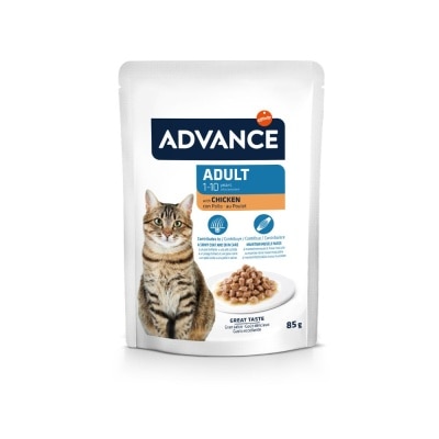ADVANCE - AC CAT ADULT WET POUCH - CHICKEN (85g)