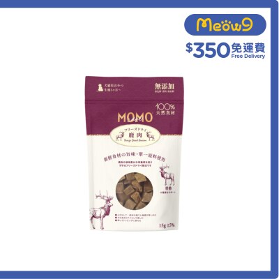 MOMOCARE Venison (15g) Freeze Dried Snacks for Dogs & Cats 058621