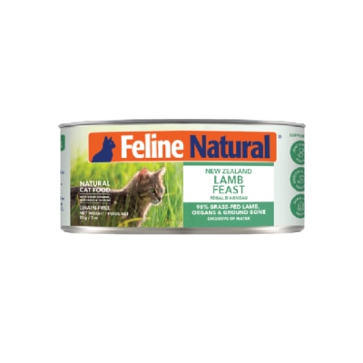 FELINE NATURAL F9 貓罐頭 - 羊肉盛宴 (85g) 518582