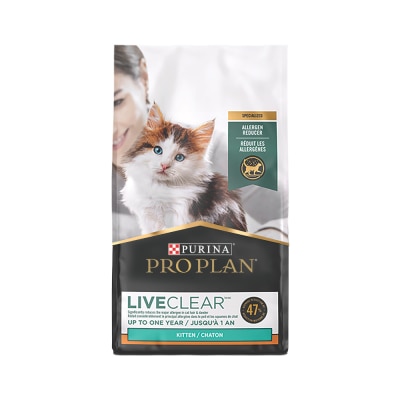 PROPLAN PURINA® PRO PLAN® 舒敏LIVECLEAR系列 - 幼貓配方 (3.2LB) 貓乾糧 191267